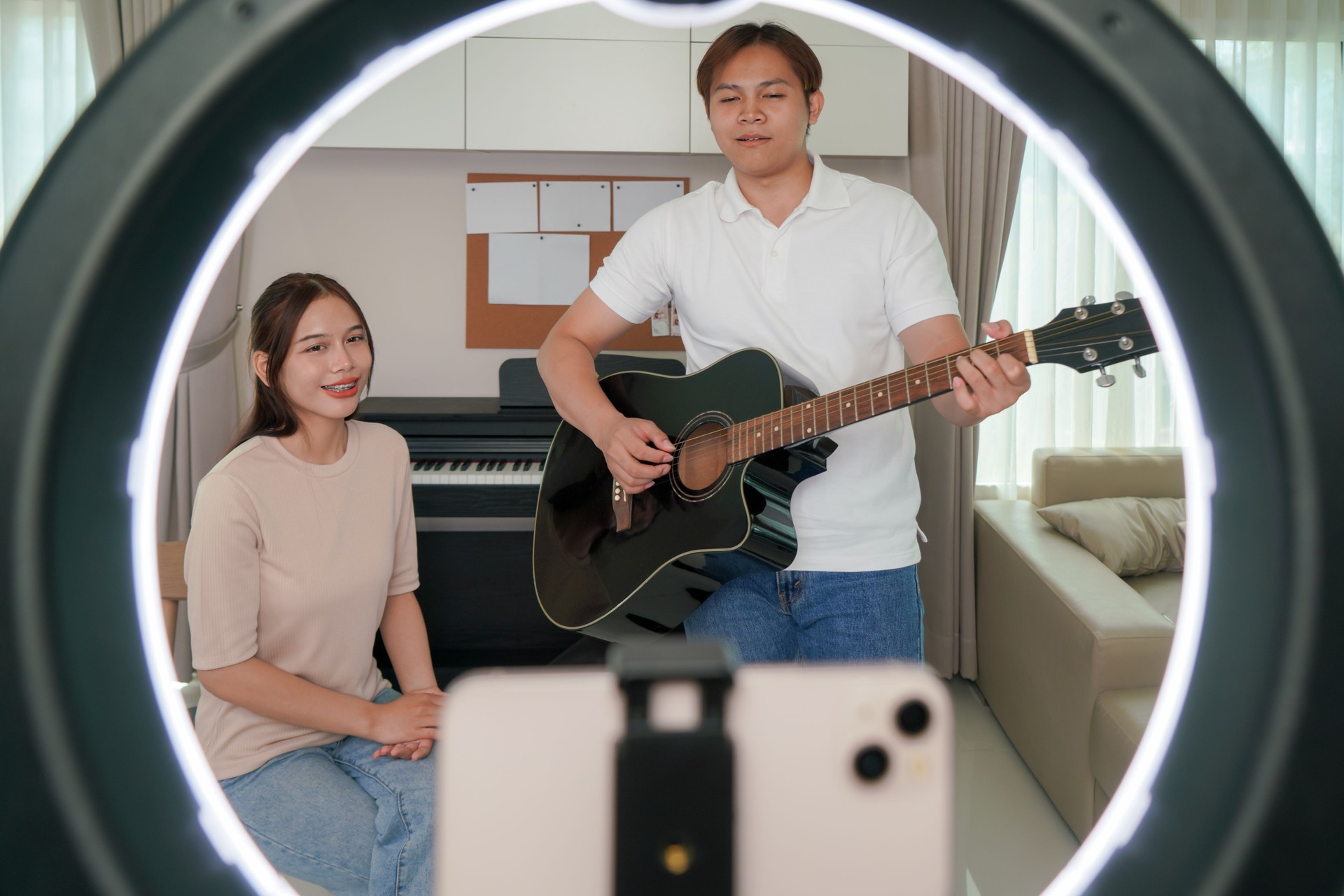 Live Acoustic Session for Social Media